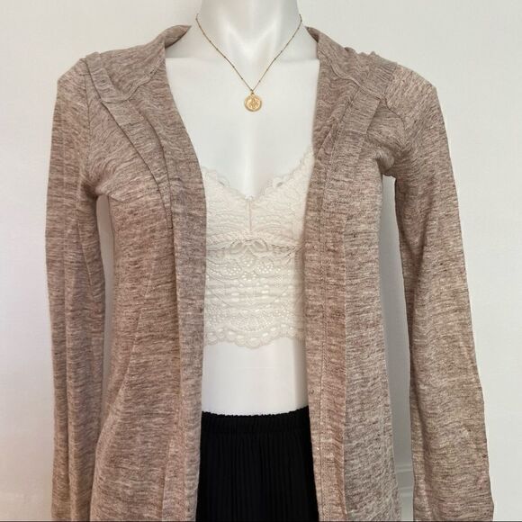 Cynthia Rowley 100% Line Long Cardigan - Picture 9 of 9